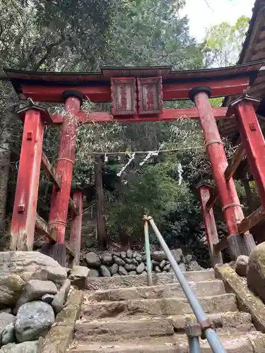 宇藝神社の鳥居