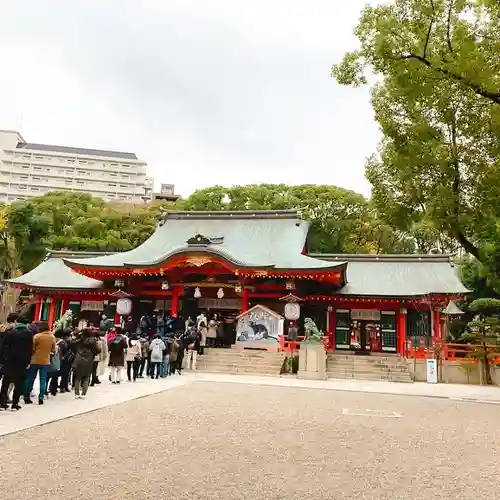 生田神社の本殿・本堂