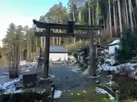 横山神社の鳥居