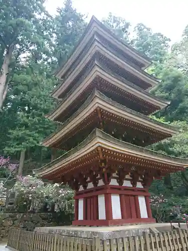 室生寺の塔