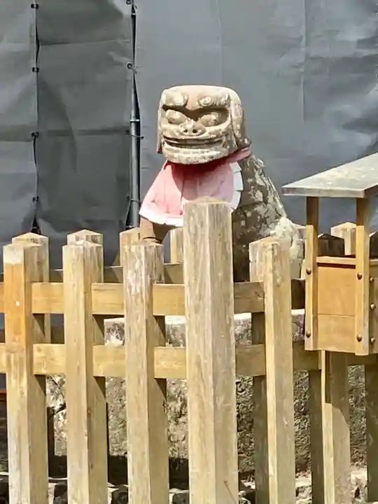 大麻比古神社の狛犬