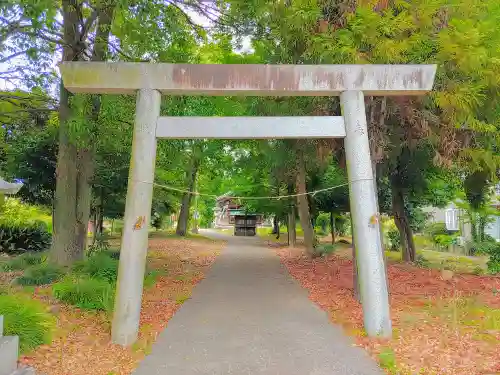 鈴置神社（矢合）の鳥居