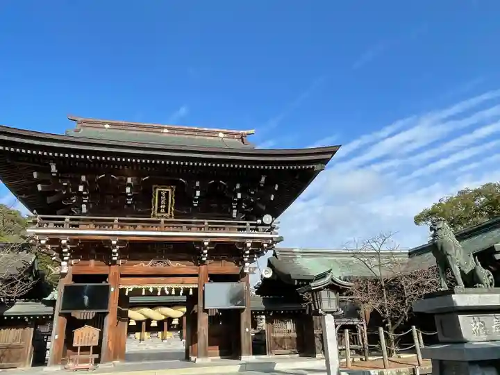 宮地嶽神社の山門・神門