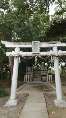 真上神社の鳥居
