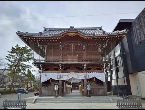 桑名宗社（春日神社）の山門・神門