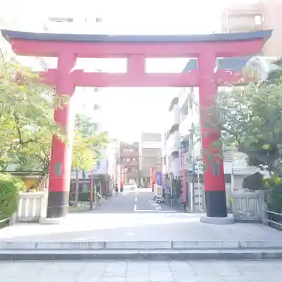 亀戸天神社の鳥居