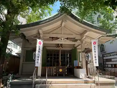 銀杏岡八幡神社の本殿・本堂