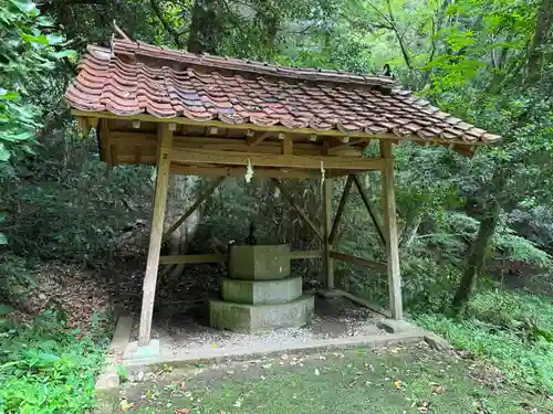 波波伎神社の手水舎