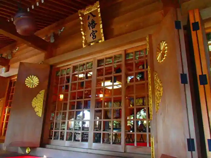 鳩ヶ嶺八幡宮の本殿・本堂