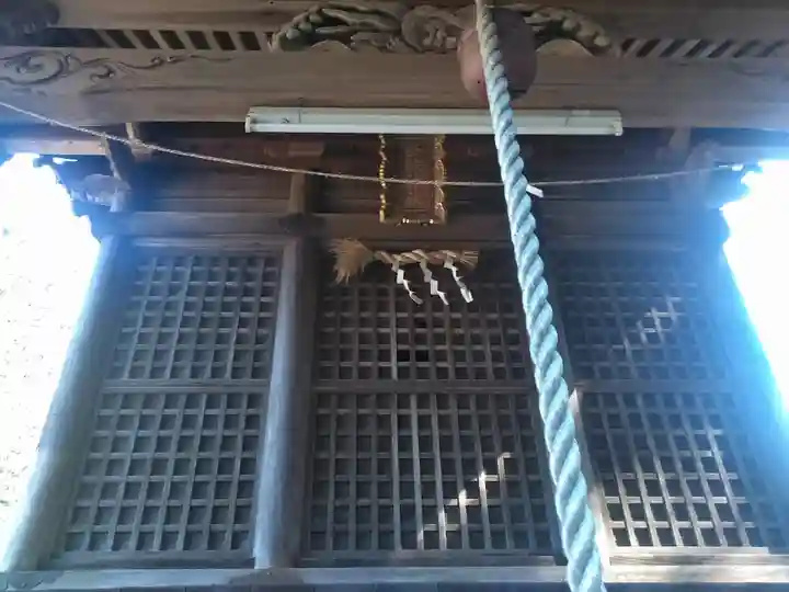 西秣神社の本殿・本堂