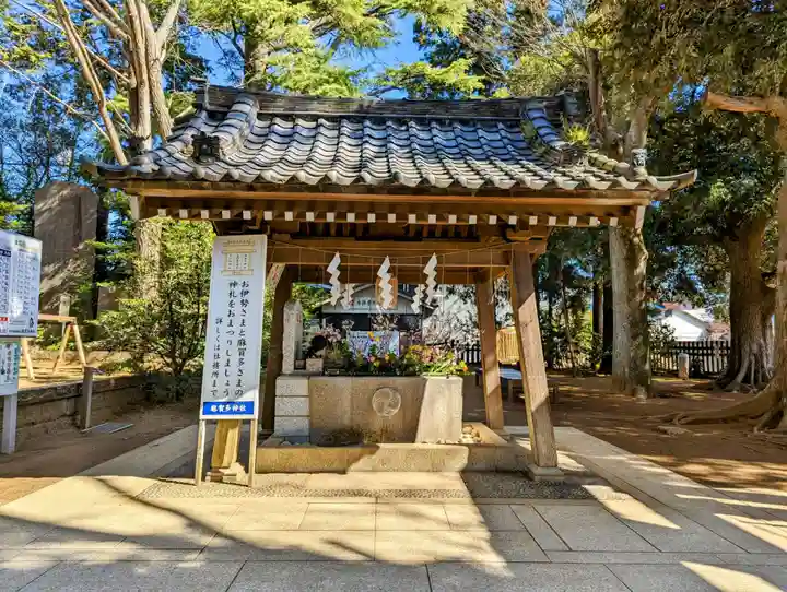 麻賀多神社の手水舎