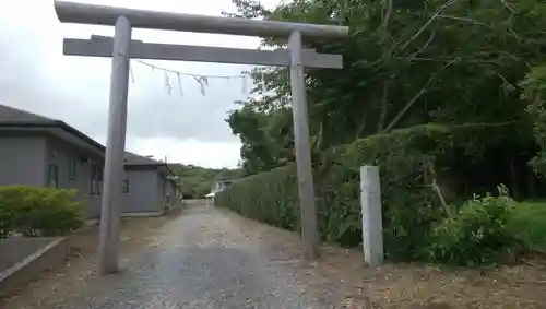 跡宮の鳥居