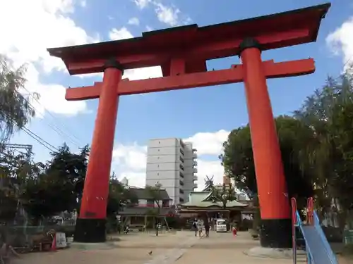 尼崎えびす神社の鳥居