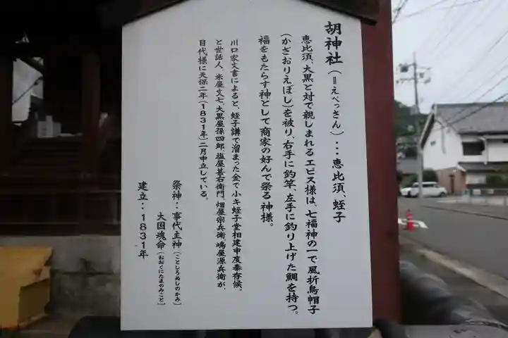 胡神社の歴史