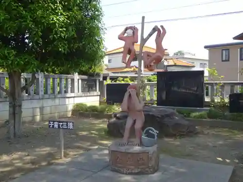 上里菅原神社の狛犬