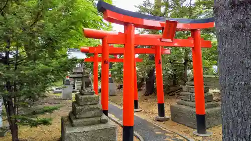 富良野神社の鳥居