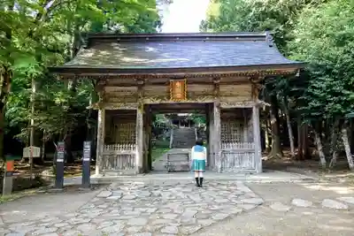 鳥取東照宮（旧樗谿神社）の山門・神門