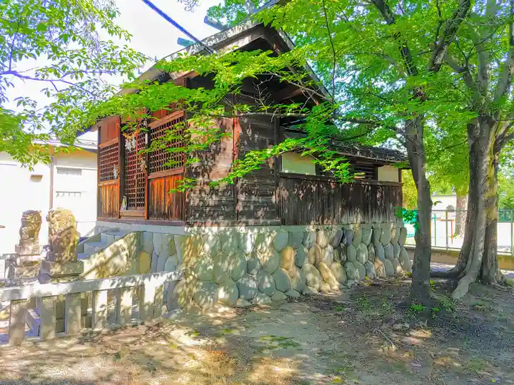 神明社(木曽川町黒田)の本殿・本堂