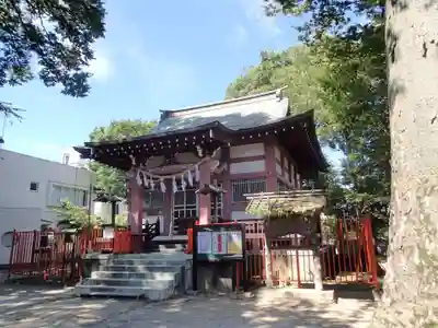 青渭神社の本殿・本堂