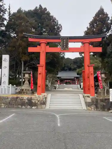 龍田大社の鳥居