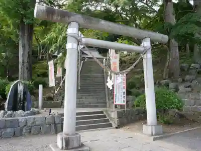 温泉神社〜いわき湯本温泉〜の鳥居