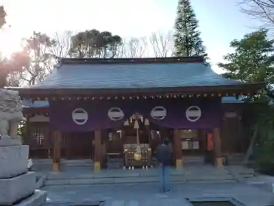 新田神社の本殿・本堂