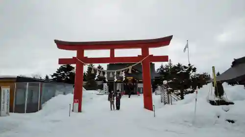 美瑛神社の鳥居