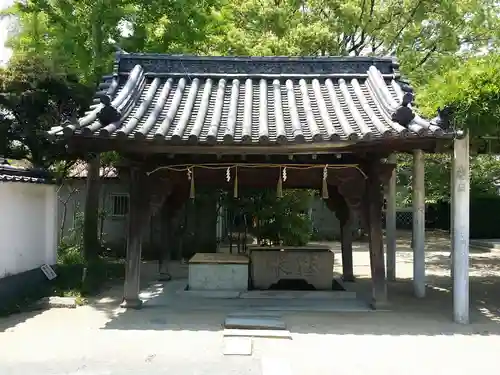 曽根天満宮の手水舎