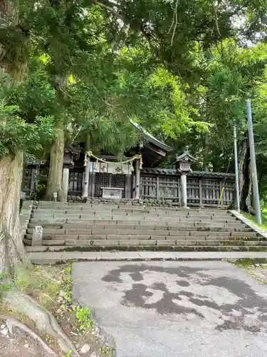 諏訪大社上社前宮の本殿・本堂