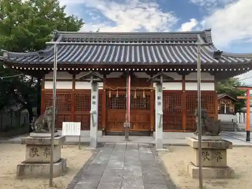 志貴縣主神社の本殿