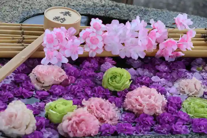 阿邪訶根神社の手水舎