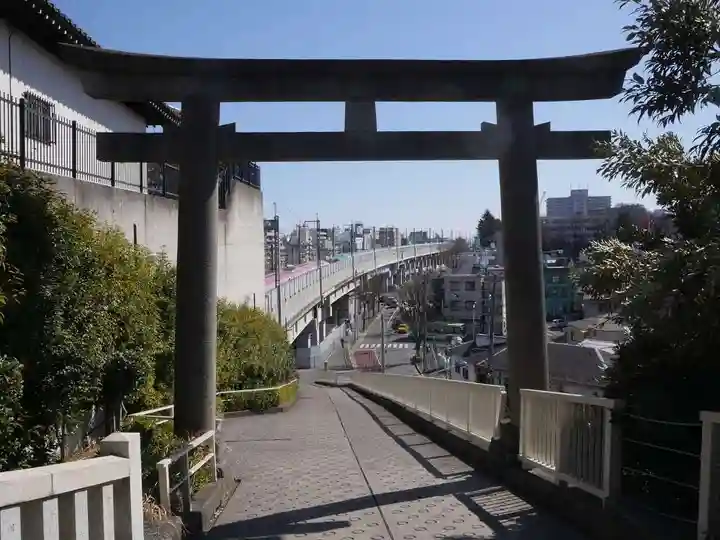 赤羽八幡神社の鳥居