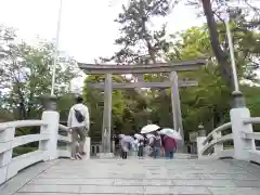 寒川神社の鳥居