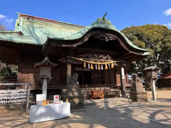下総国三山 二宮神社の本殿・本堂