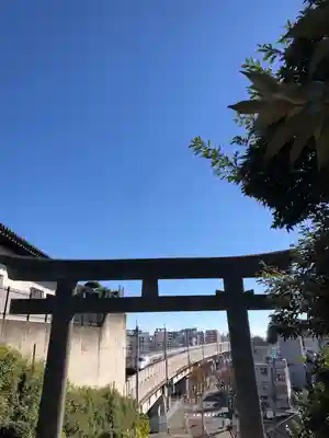 赤羽八幡神社の鳥居