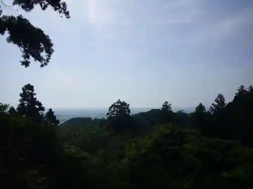 太平山神社の景色