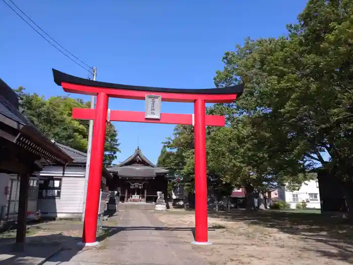 高彦根神社の鳥居