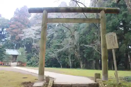 香取神宮の鳥居