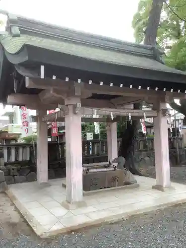 羽田八幡宮の手水舎