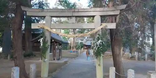 生品神社の鳥居