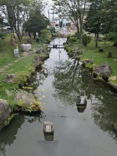 北海道護國神社の庭園