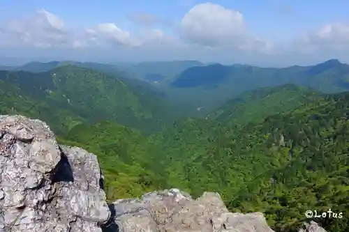 大峯山寺の景色