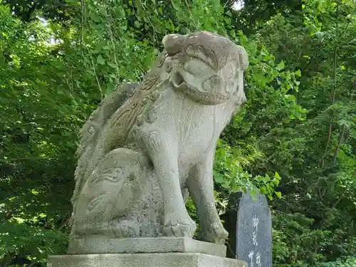 比布神社の狛犬