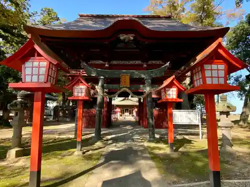 高椅神社の山門