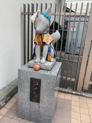 東京羽田 穴守稲荷神社の狛犬