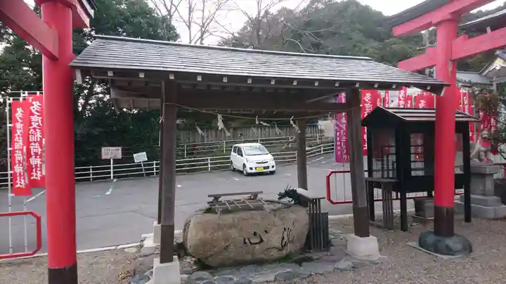 多度大社の手水舎