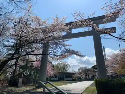 足羽山招魂社の鳥居
