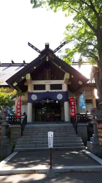 豊平神社の本殿・本堂