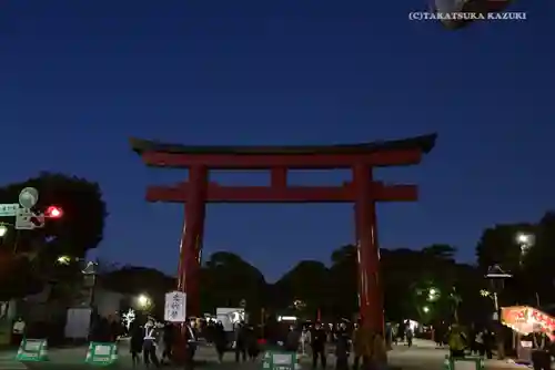 鶴岡八幡宮の鳥居