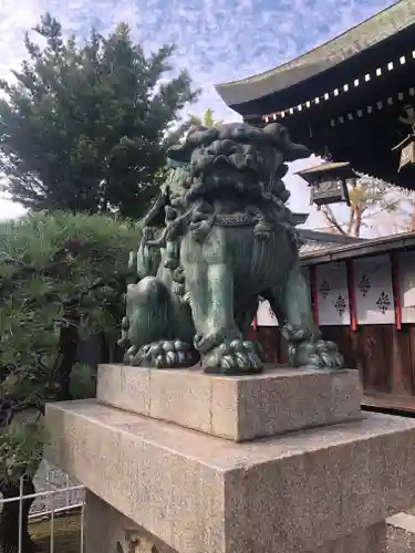 生根神社の狛犬